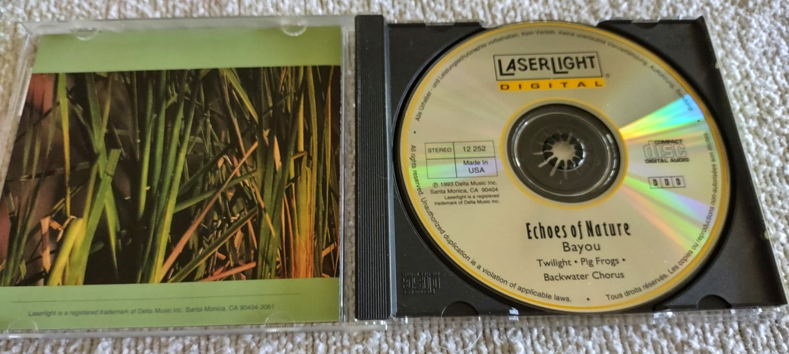 Echoes Of Nature-Natural Sounds Of The Wilderness 5 CD Set VG+ Discs