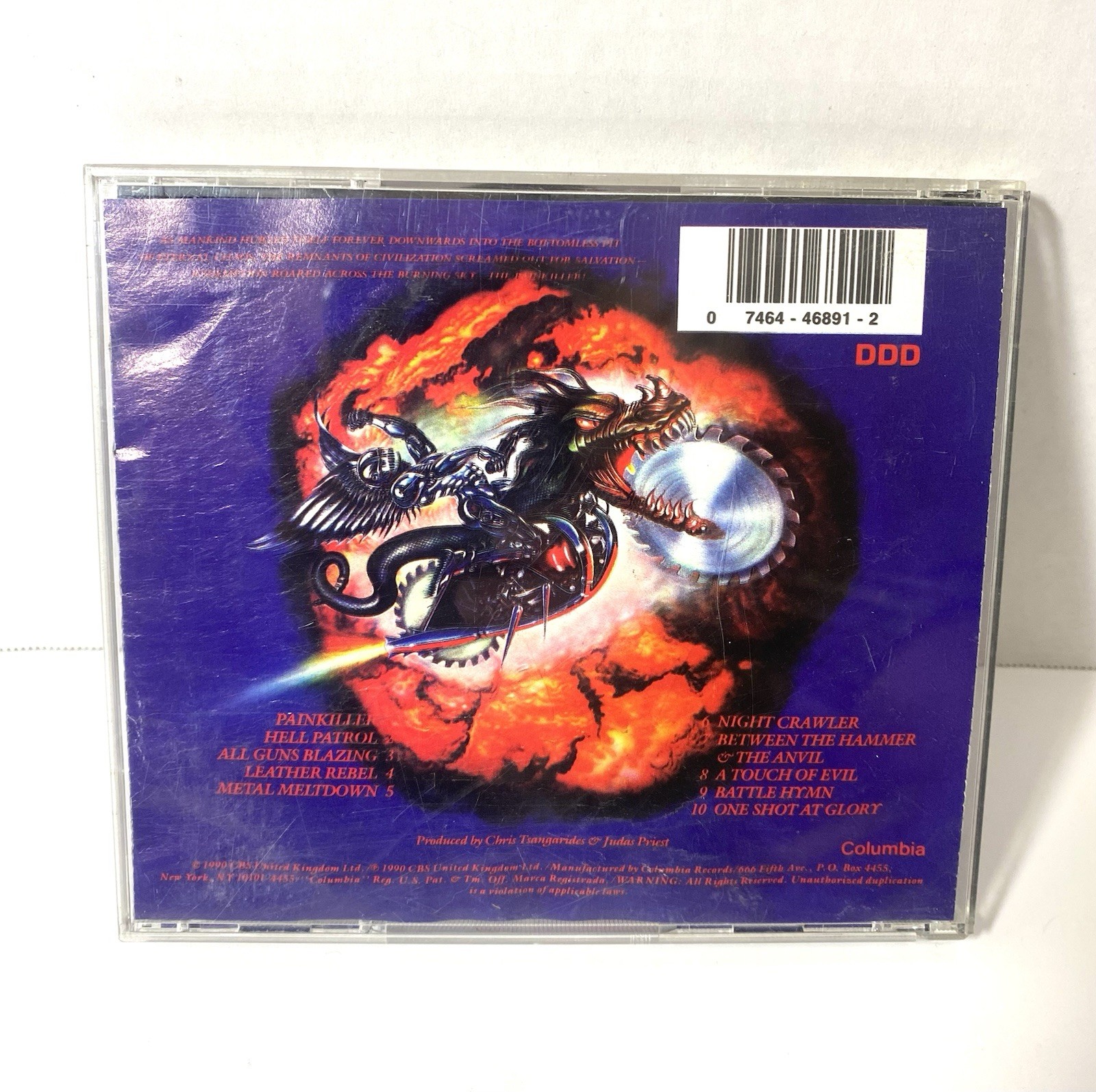 Painkiller by Judas Priest (CD, 1990)