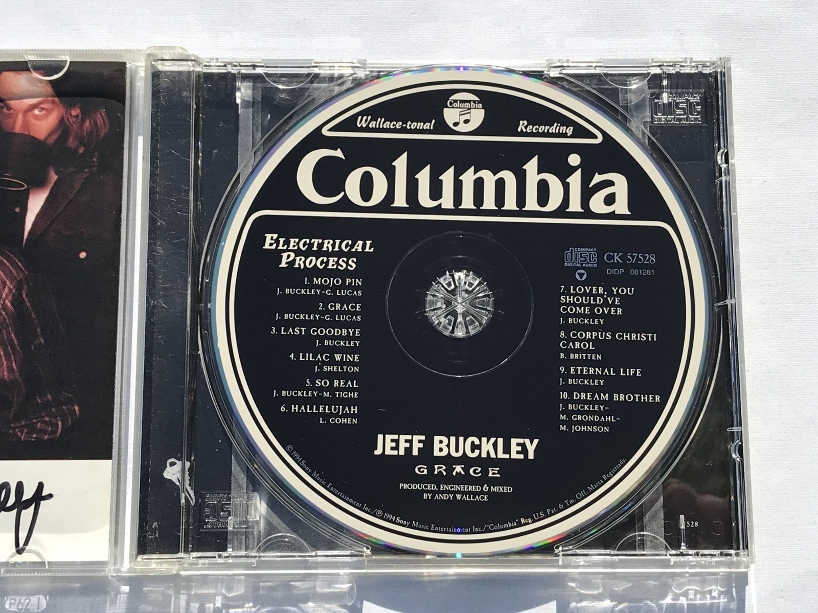 Jeff Buckley - Grace (CD, 1994) ☆*AUTOGRAPHED*☆ NEAR MINT DISC
