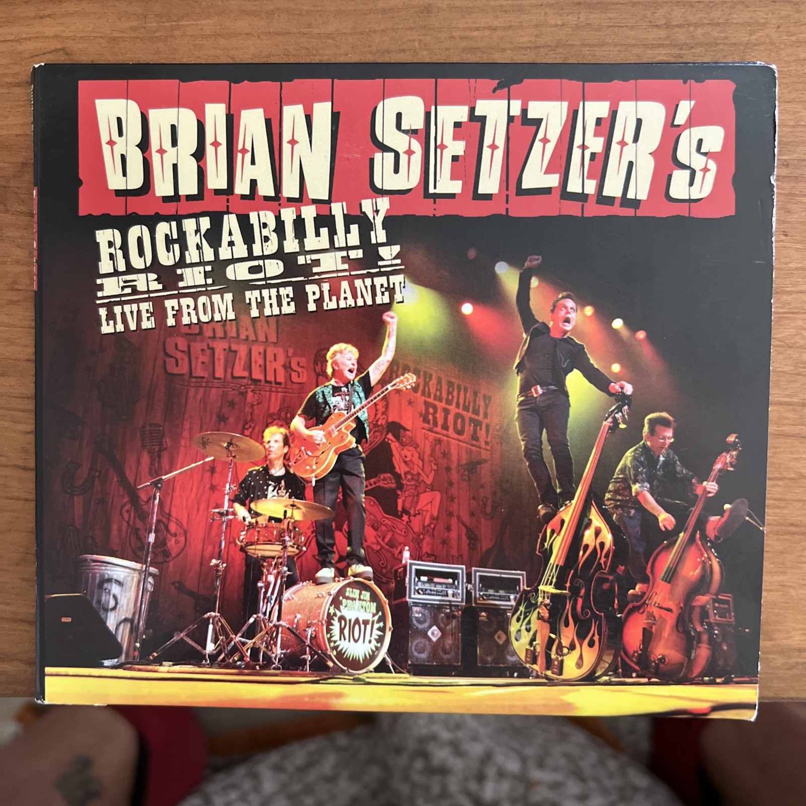 Rockabilly Riot! Live From the Planet by Brian Setzer (CD 2012, Surfdog Records)