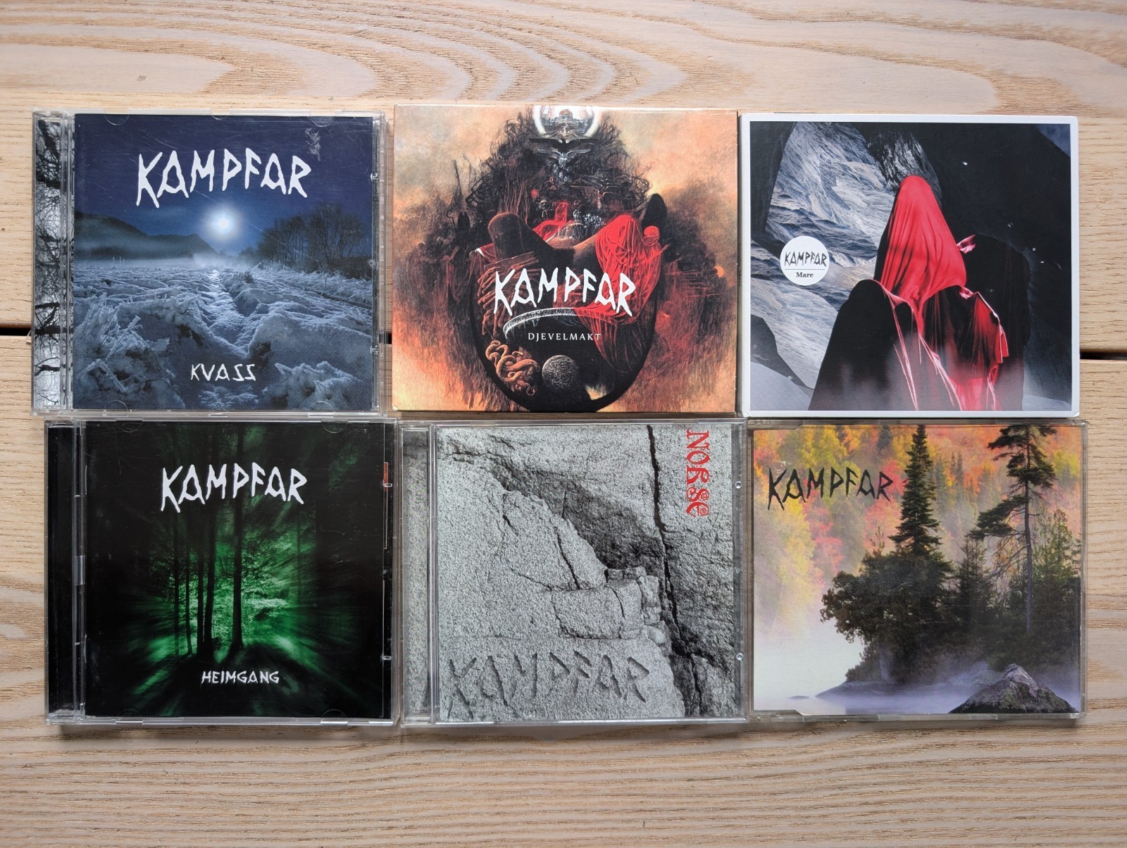 6 x Kampfar CD Lot Bundle Collection