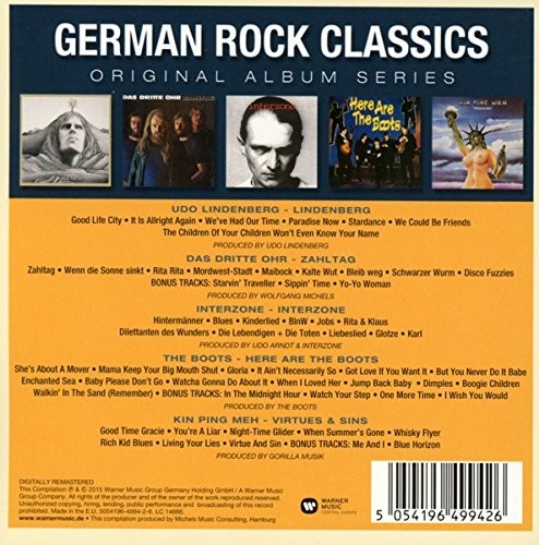 German Rock Classics Original Album Series (CD) (UK IMPORT)