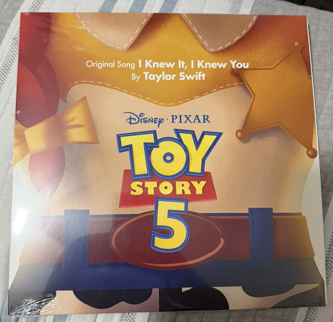 Taylor Swift X Toy Story 5 Limited Edition Collector 10” Vinyl Bundle Ships Now
