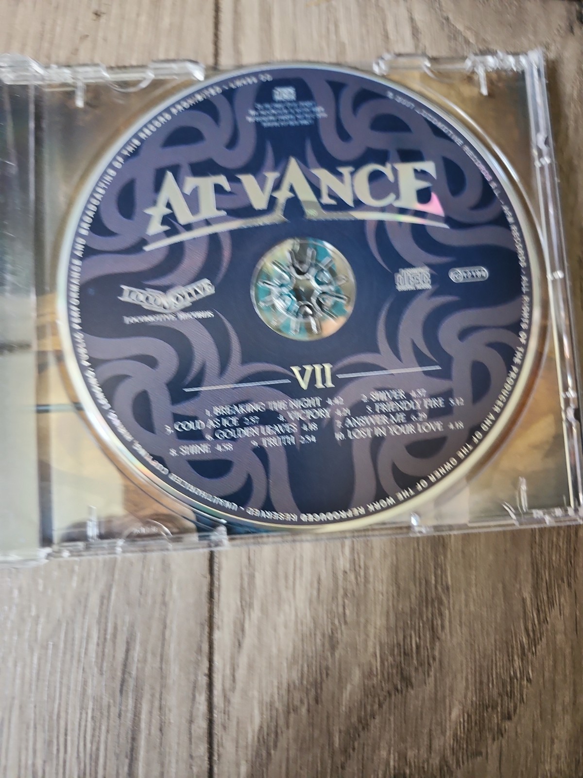 AT VANCE VII CD Album 2007 Locomotive SPAIN Neo-Classical POWER METAL Heavy Meta