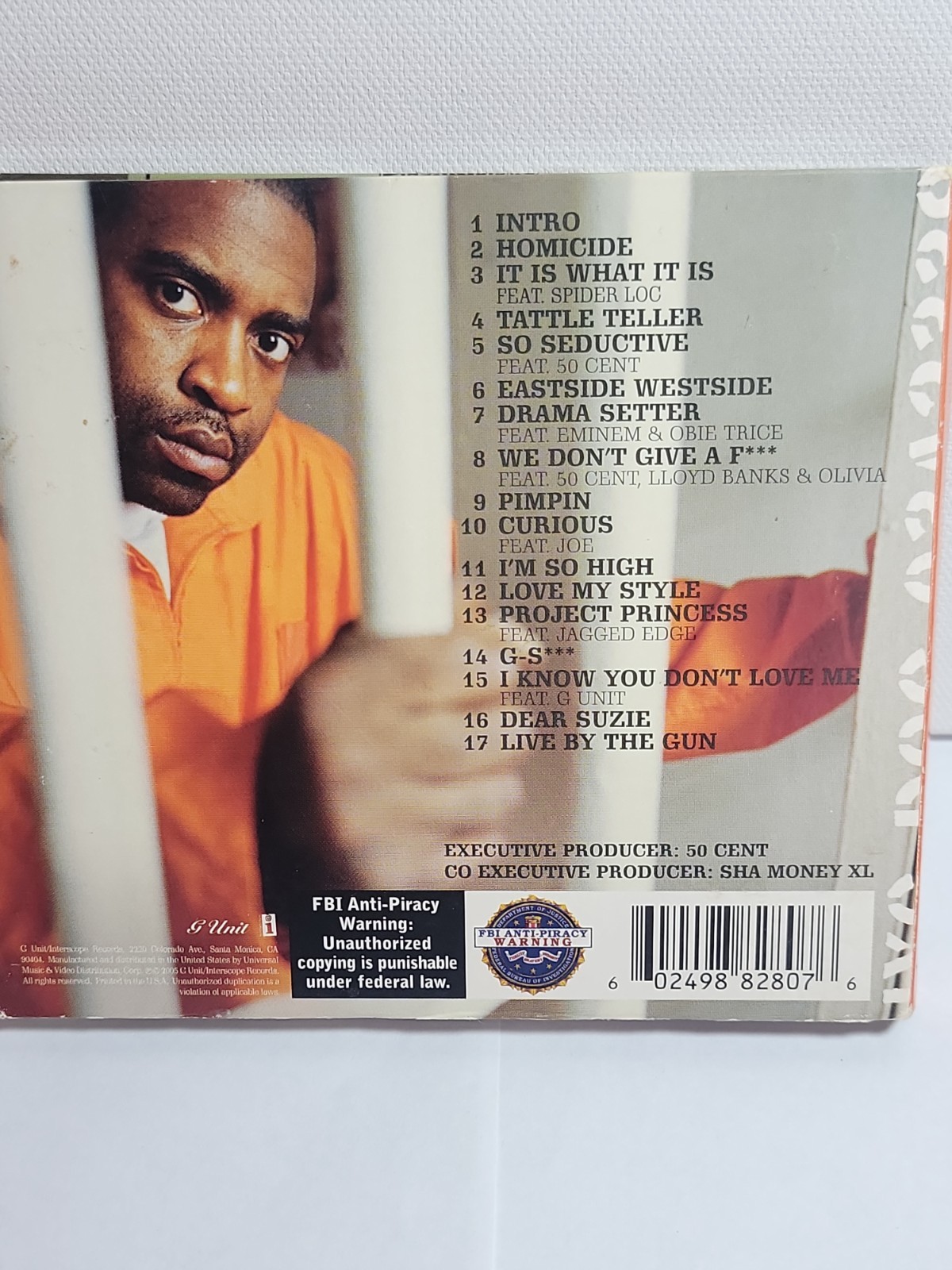 Tony Yayo Thoughts Of A Predicate Felon CD/DVD 2005 Rap Hip Hop