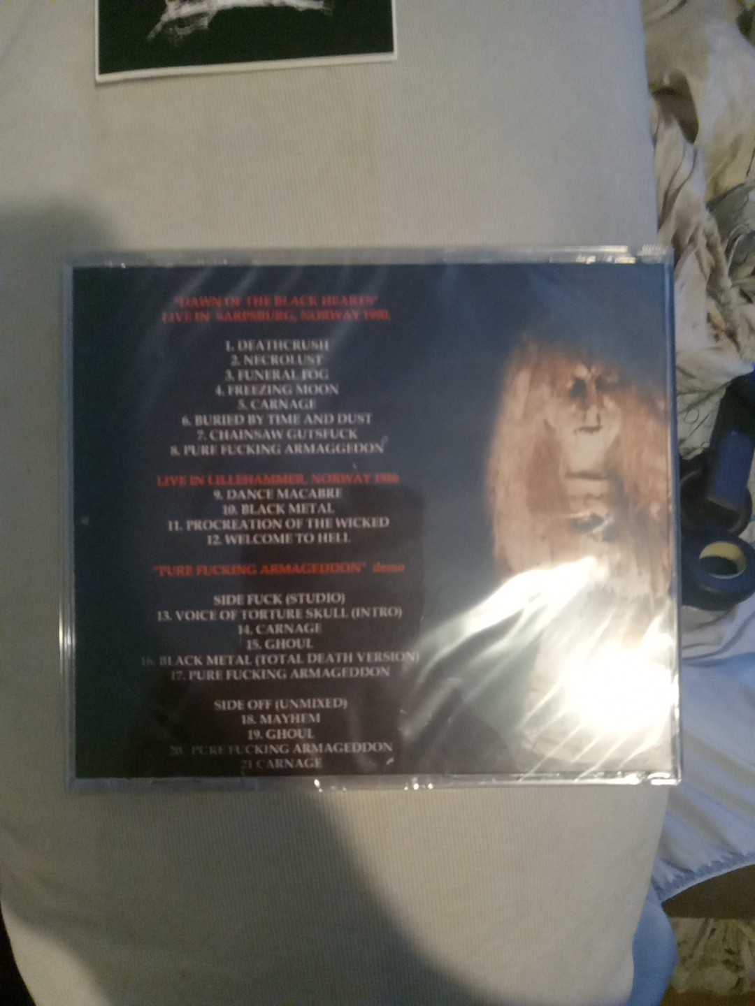 Mayhem --The Dawn Of The Black Hearts CD Brand New Sealed