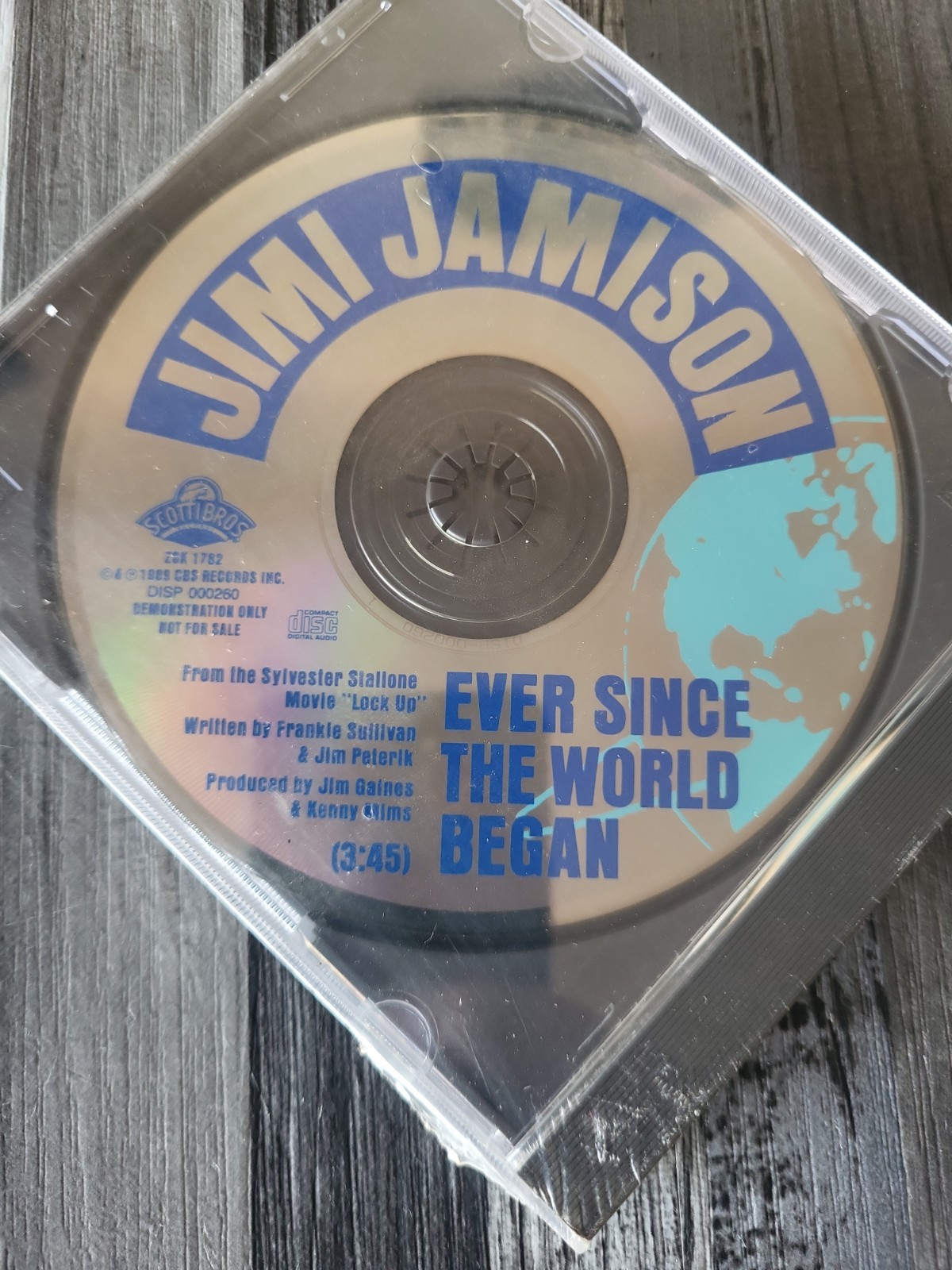 Jimi Jamison - Ever Since the World Began PROMO CD (Rare/Limited) - NEW SEALED