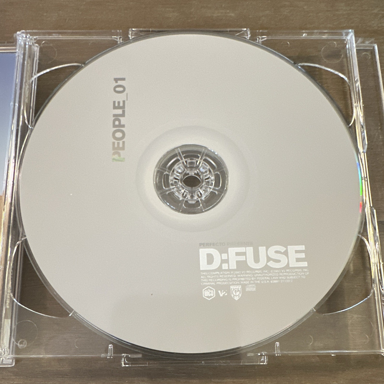 People by D:Fuse (CD, Feb-2002, 2 Discs, V2 (USA))