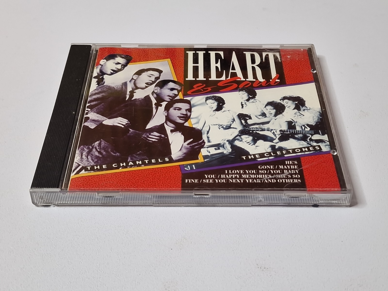 The Chantels and the Cleftones - Heart & Soul (CD Album, 1992) Stereo RMB 75045
