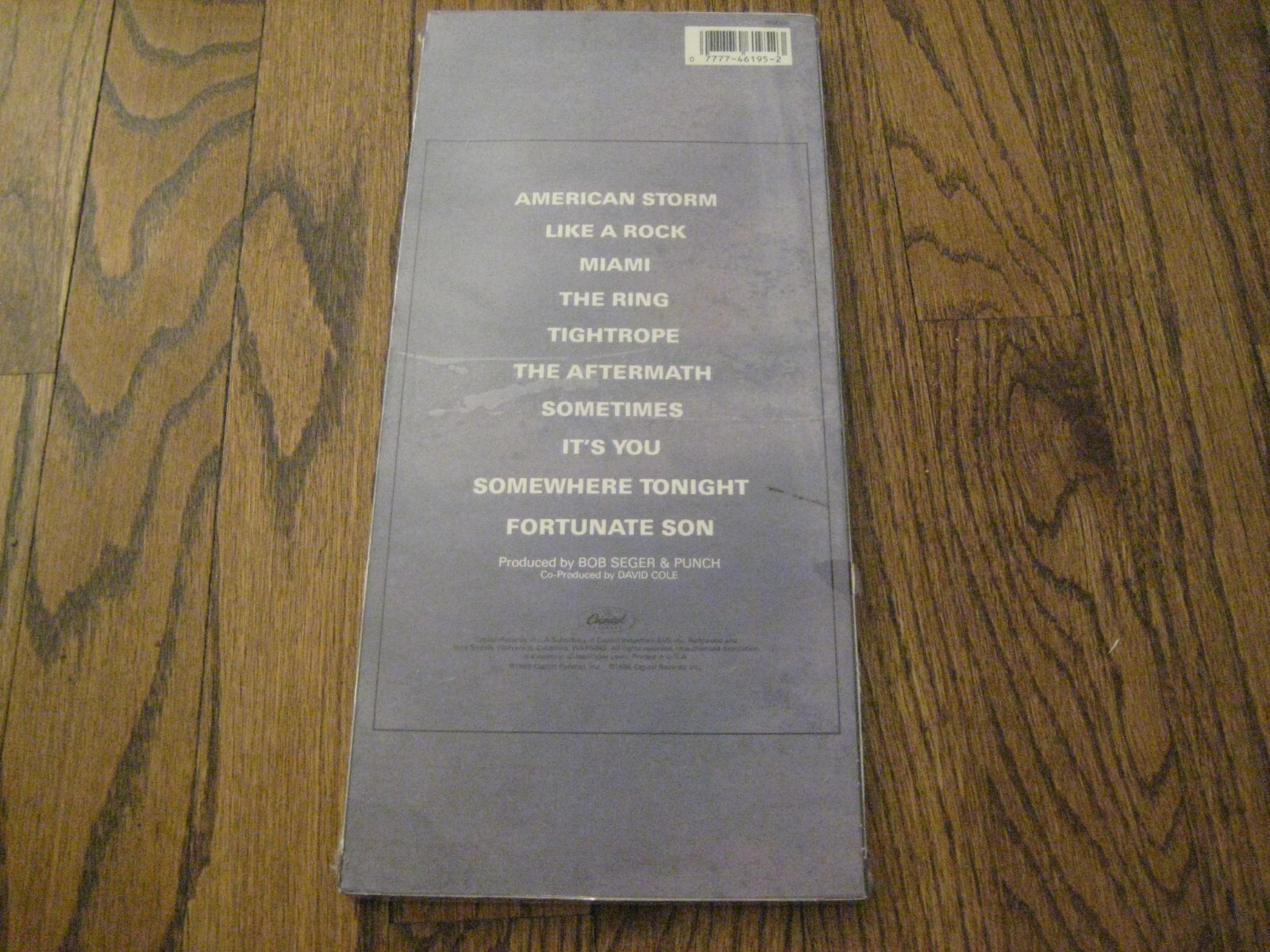 Bob Seger and The Silver Bullet Band Like A Rock Sealed Cd Longbox Rare!
