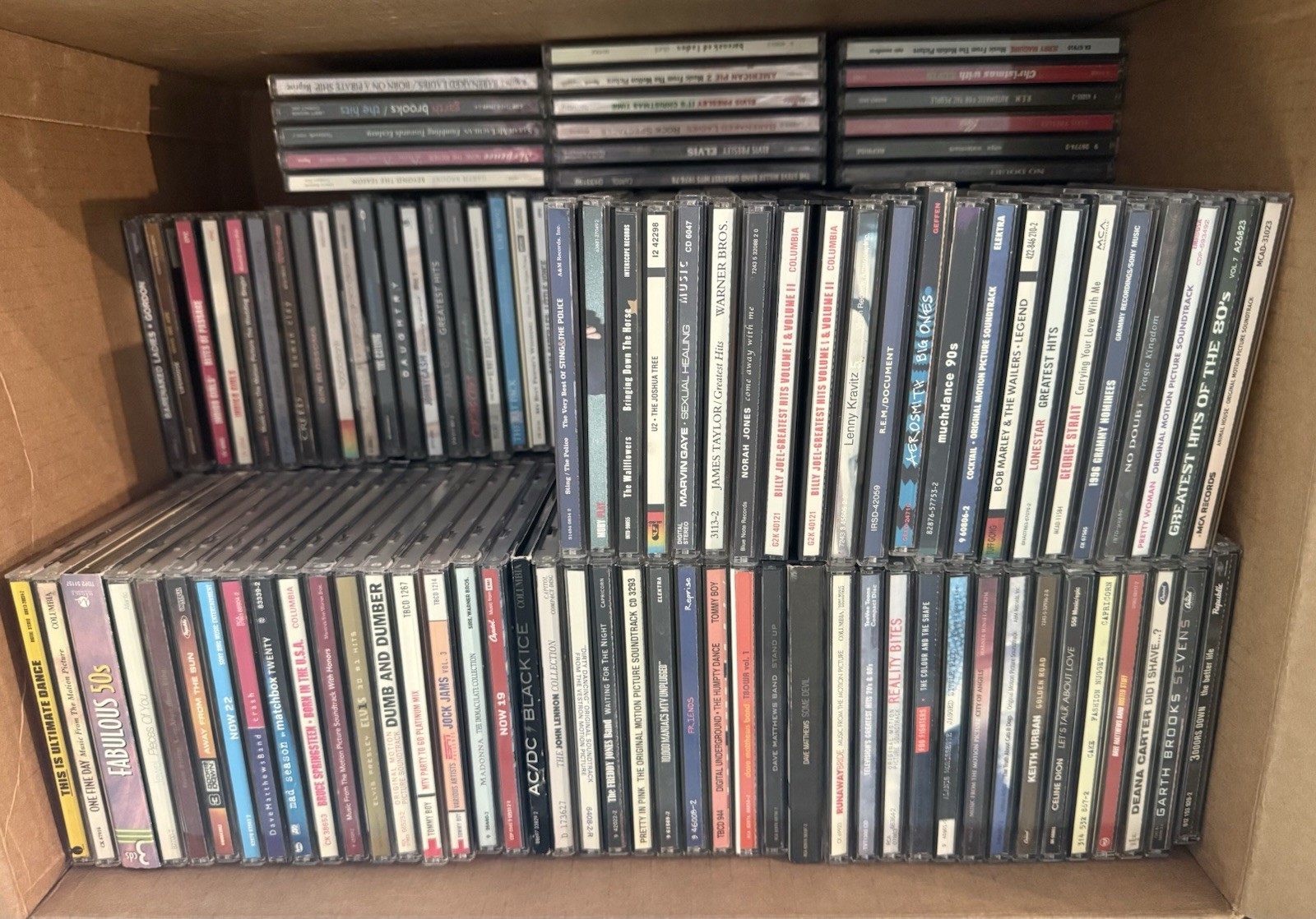 CD Collection. Lot of Over 140 CDs. Various Artists. 90’s 80’s Mixed Genres