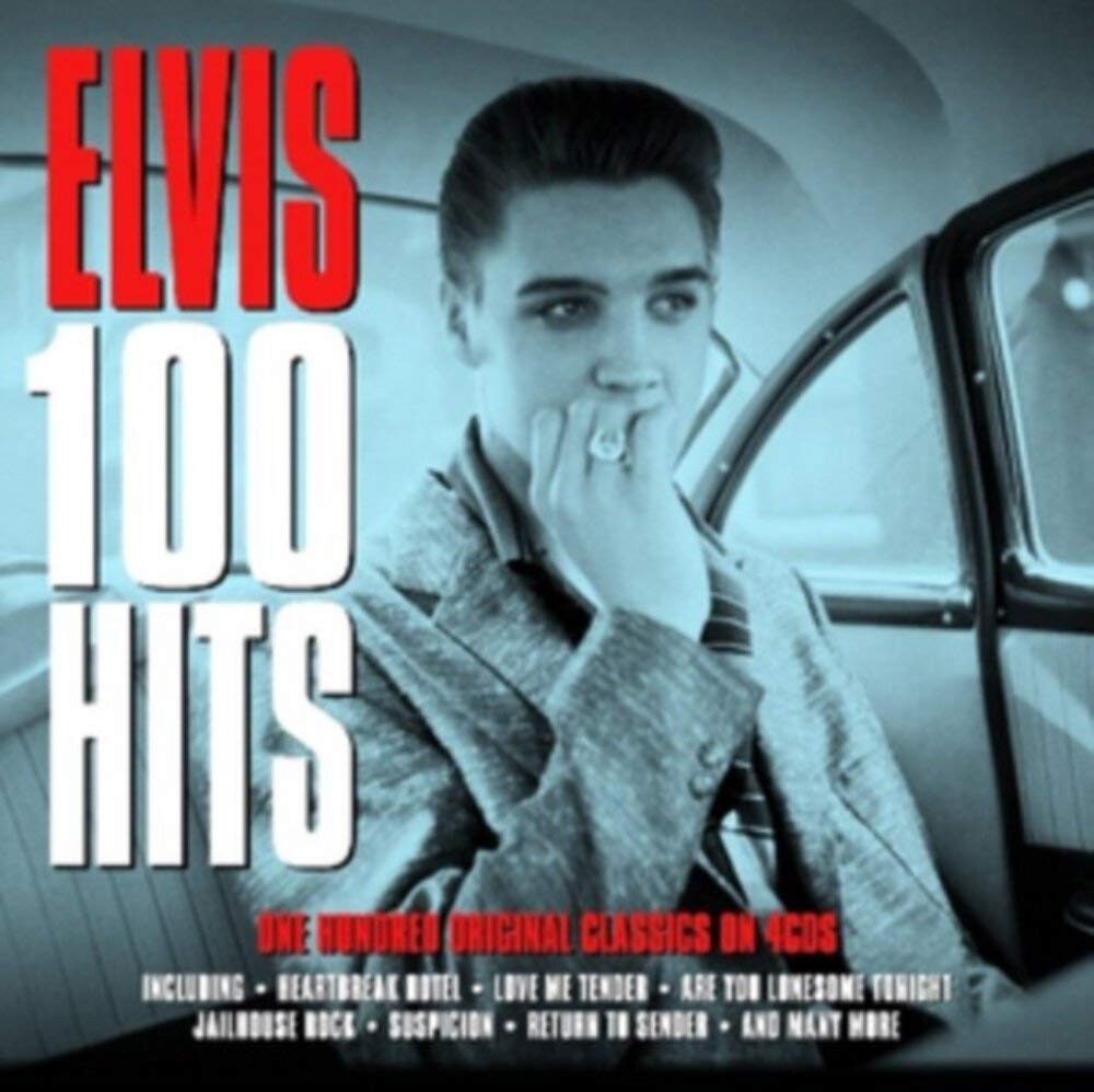 Elvis – Elvis 100 Hits 4 CD Box Set (Compilation Album) - NEW