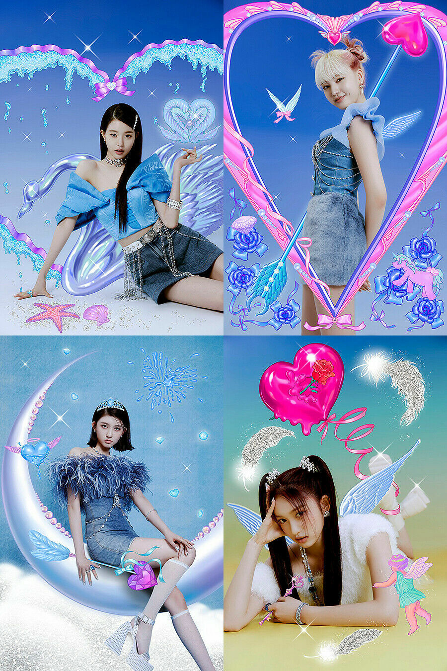 IVE [LOVE DIVE] 2nd Single Album RANDOM CD+Photo Book+Card+Hologram Card SEALED