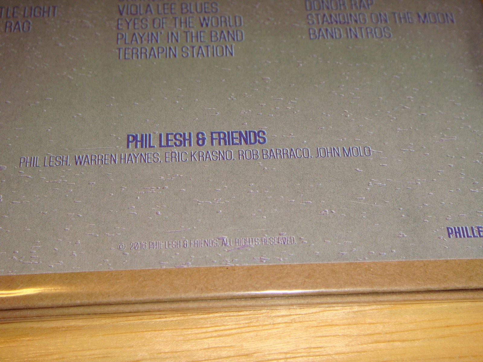 Phil Lesh 76th Birthday LIVE 3/15/2016 Capitol Theatre NY 3 CD NEW grateful dead