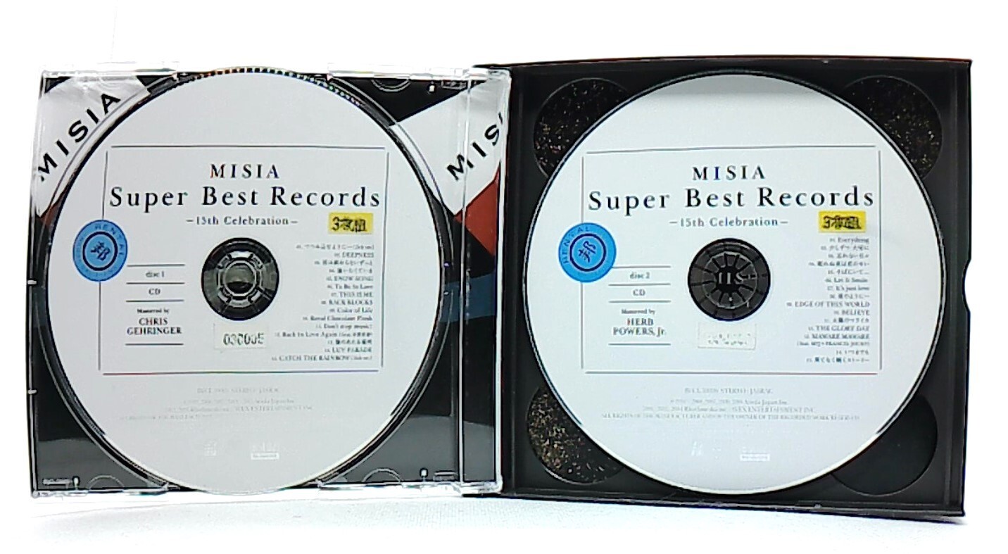 Super Best Records, 15th Celebration [3CDs] MISIA /debut song つつみ込むように… /J-POP