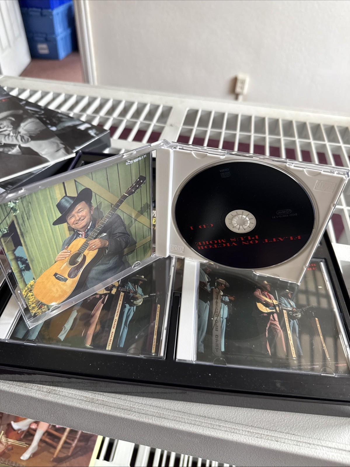 Lester Flatt on Victor Plus More - Deluxe Bear Family 6 CD Box Set & Book