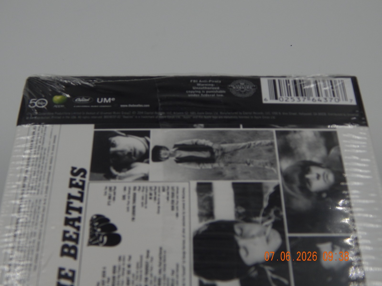 Beatles Rubber Soul CD Stereo Capitol Record ST 2442 BOO19707-02 Shrink Wrap NM