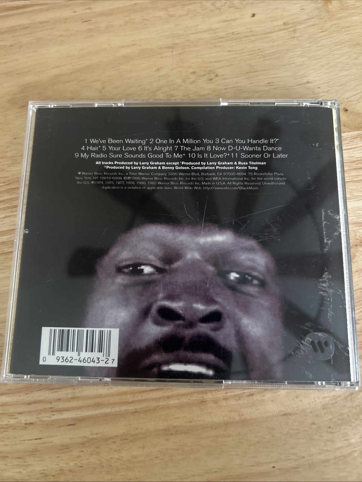The Best of Larry Graham and Graham Central Station Vol. 1 CD Warner Bros