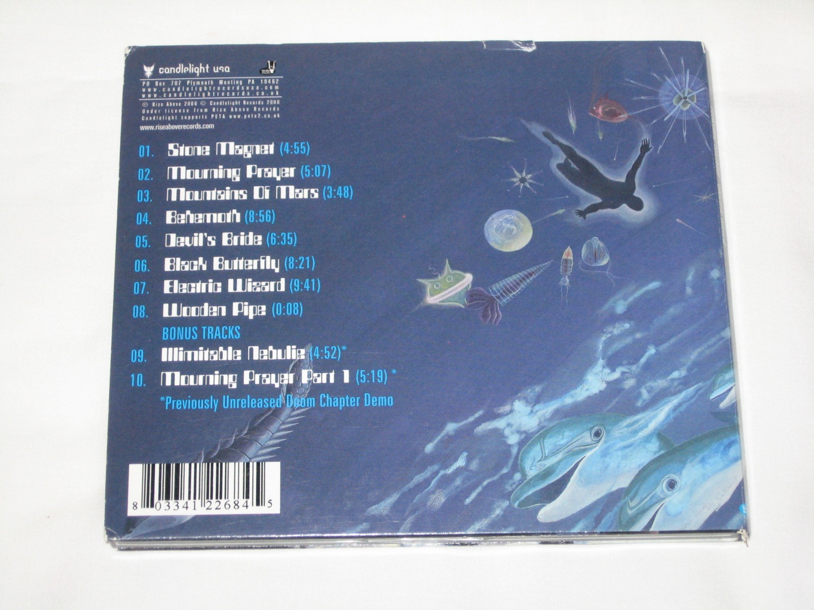 Electric Wizard - S/T digipak CD Doom Sludge Heavy Metal
