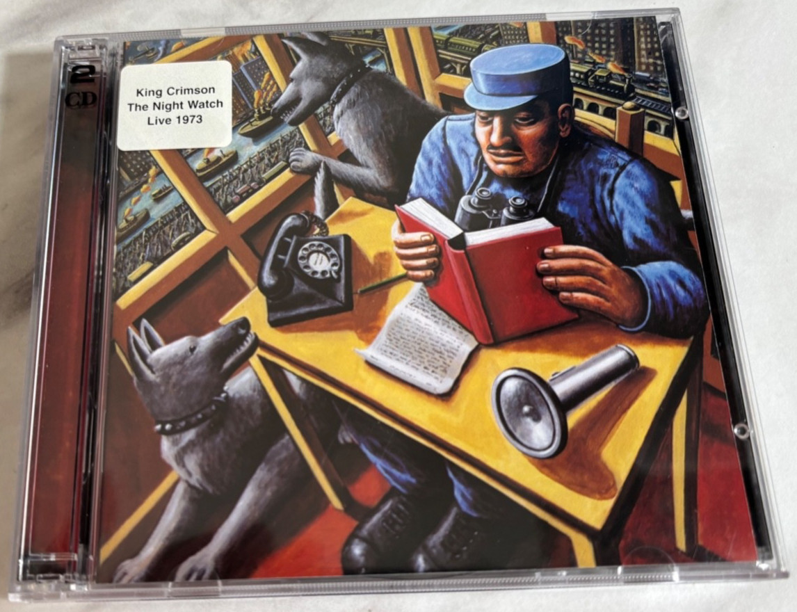 King Crimson-Night Watch Live Amsterdam Concertgebouw 1973 12 Track CD Unplayed.