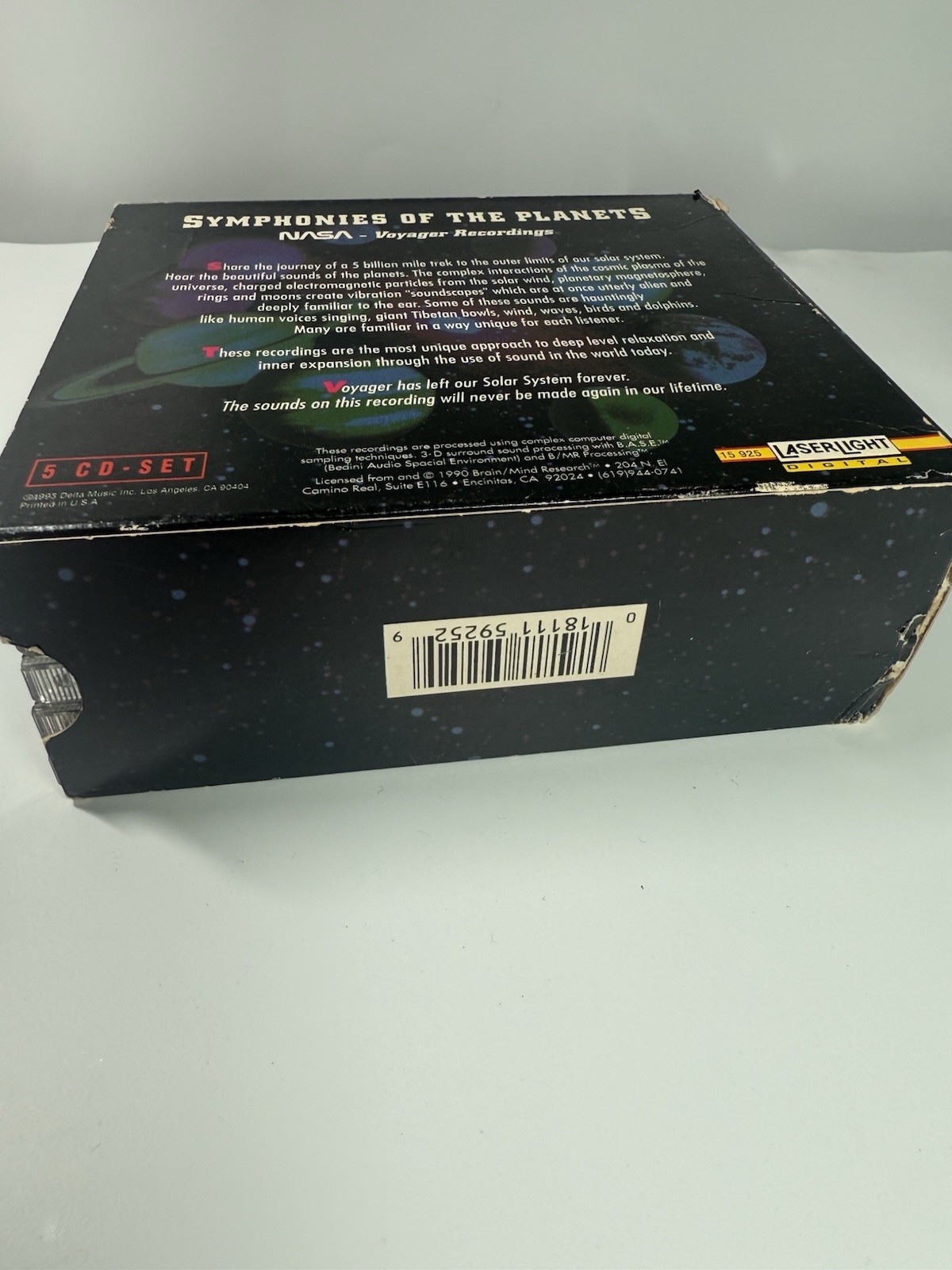 Symphonies Of The Planets (NASA Voyager Recordings) 5xCD Box Set