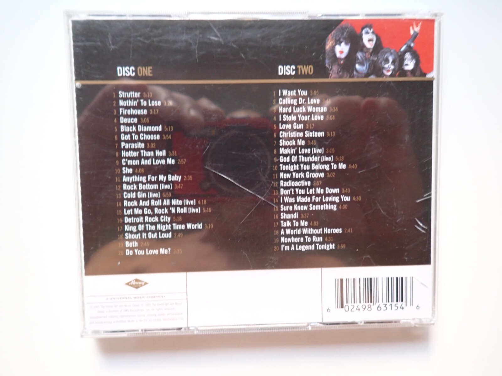 KISS - GOLD/DEFINITIVE COLLECTION 2X NM CD 2005 EU
