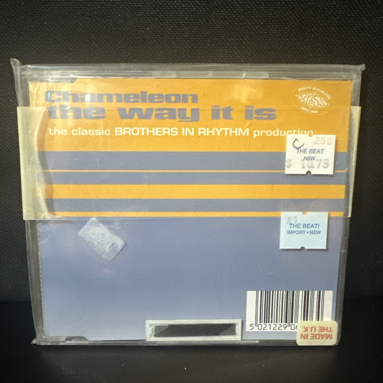 CHAMELEON - The way it is CDM 4TR House Trance 1996 (Stress Records) UK SEALED