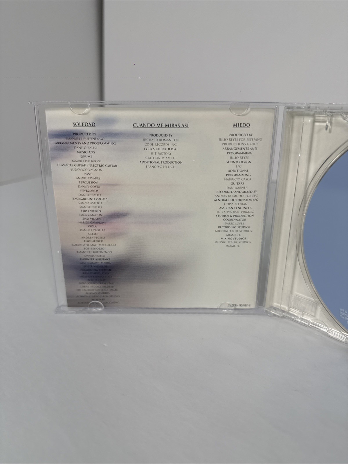 CRISTIAN Grandes Exitos CD Latin Pop International Music