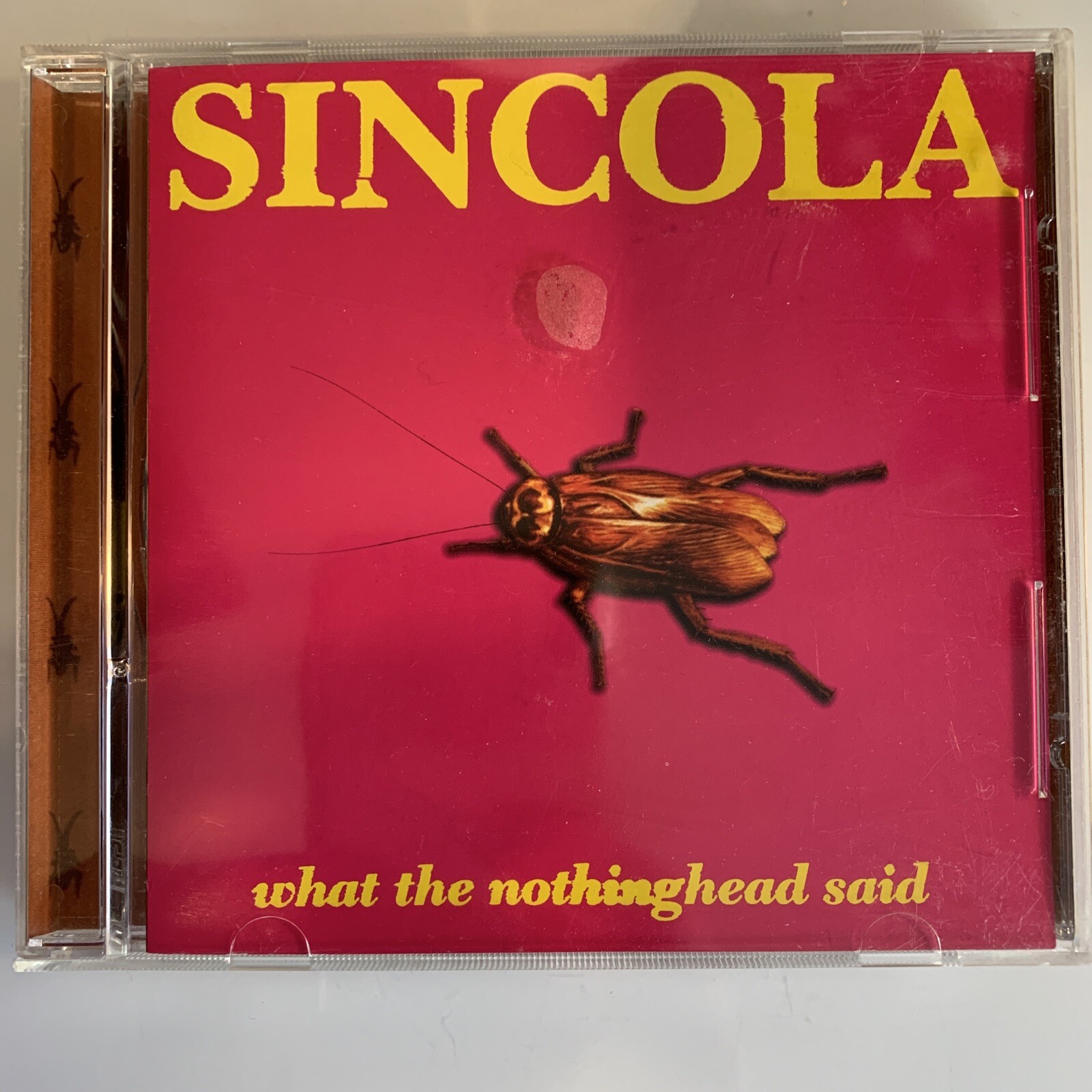 What the Nothinghead Said by Sincola (CD, Feb-1995, Caroline Distribution)