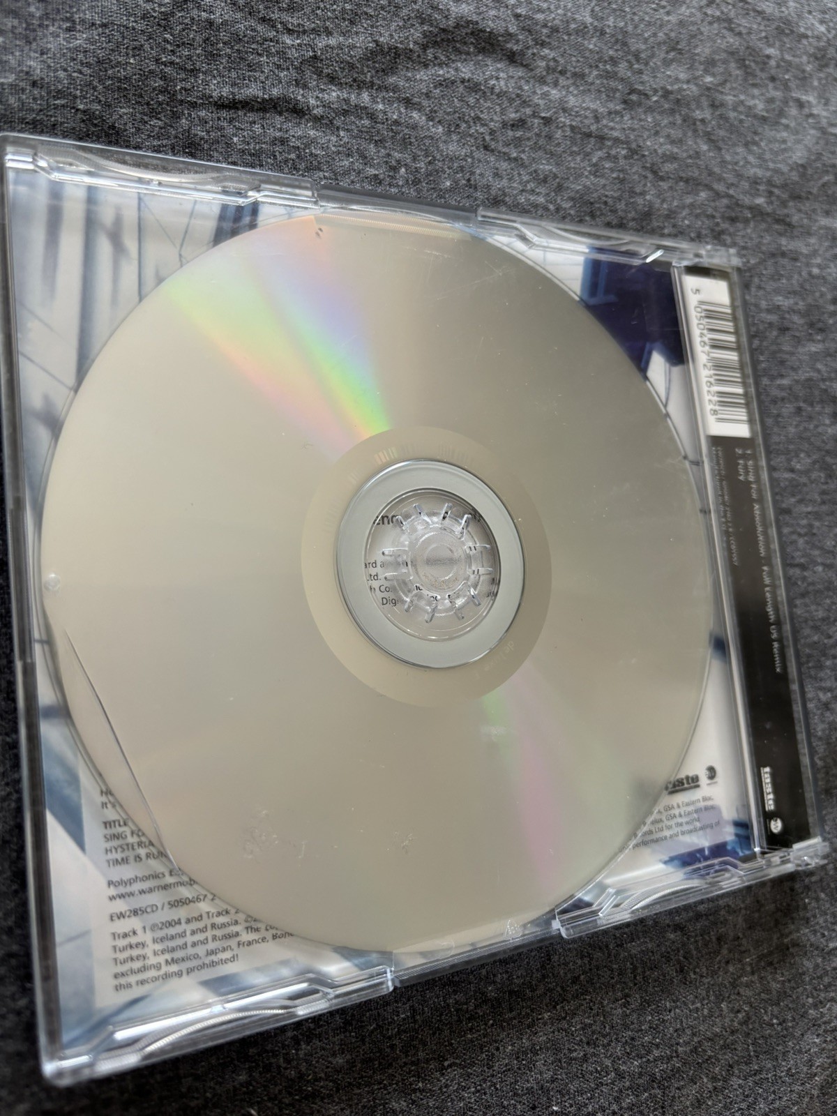 Muse - Sing For Absolution - Rare 2 track CD Single - EW285CD - 2004