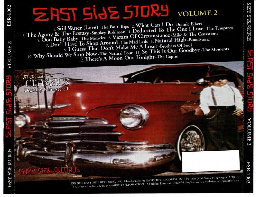 East Side Story (Volume 2) [CD] (2001) (DIGITALLY REMASTERED) Smokey Robinson