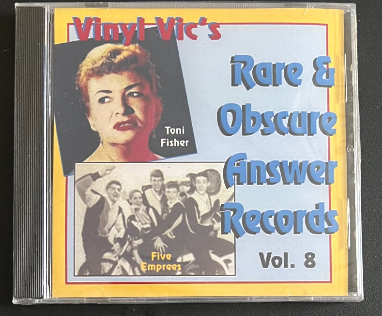 VINYL VIC'S RARE AND OBSCURE ANSWER RECORDS - VOL 8 - CD BRAND NEW