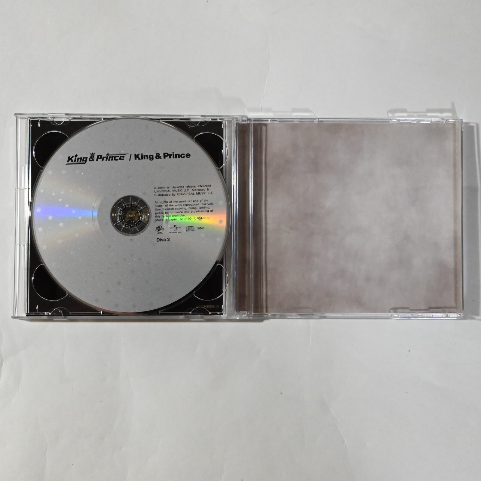 Universal Music King and Prince First Limited Edition Type B CD, Japan