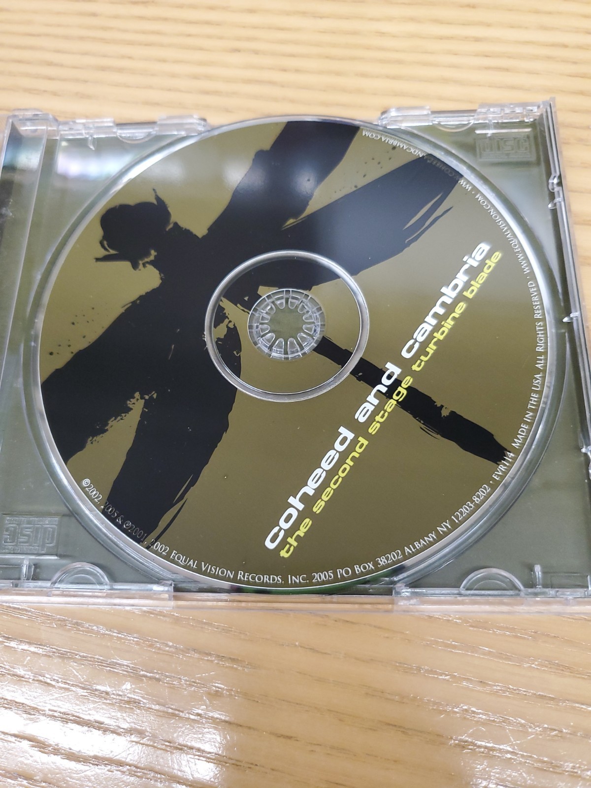 Coheed and Cambria The Second Stage Turbine Blade (Equal Vision, 2005) Music CD