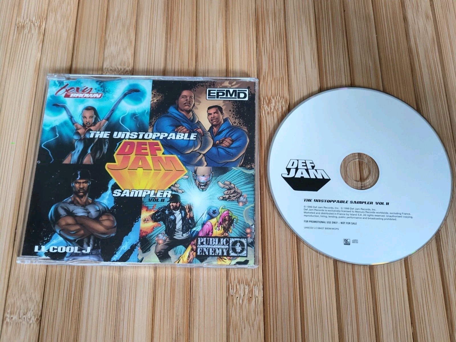 The Unstoppable Def Jam Sampler Vol. 2 CD Album 1999 In Very Good Condition