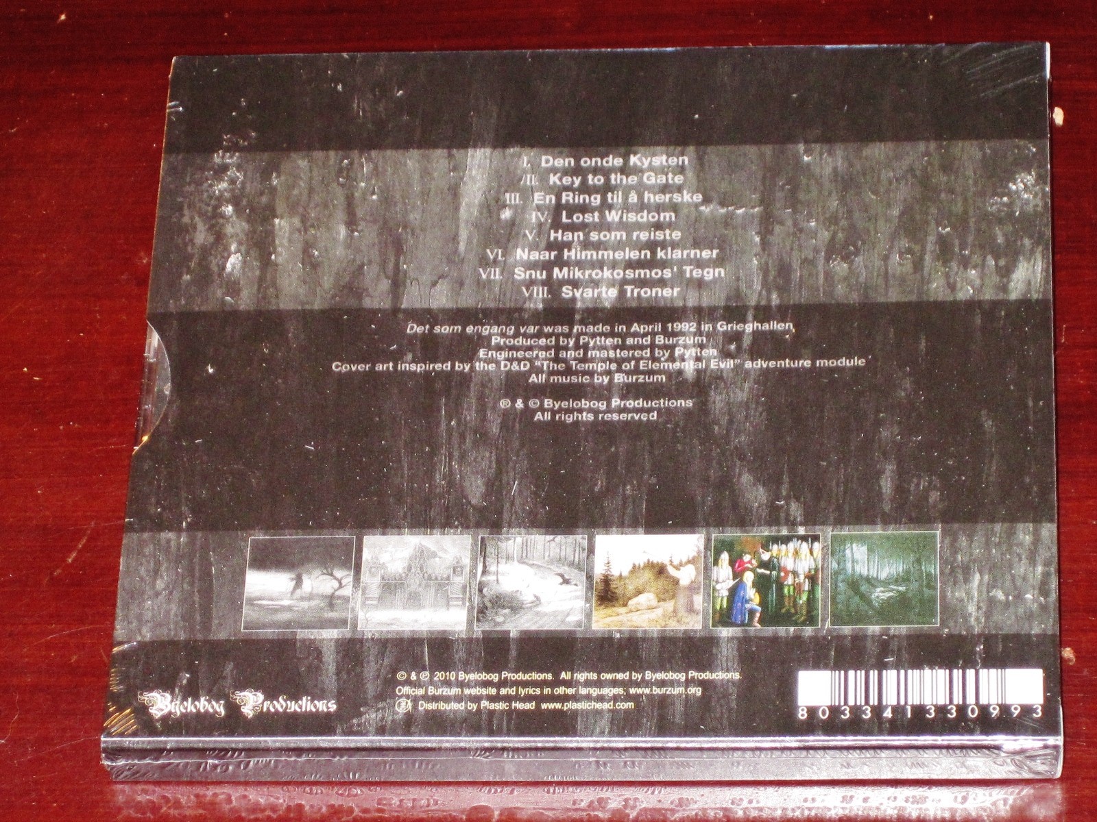 Varg V Det Som Engang Var CD 2010 Reissue Box Set Byelobog Slipcase BYE002CD NEW