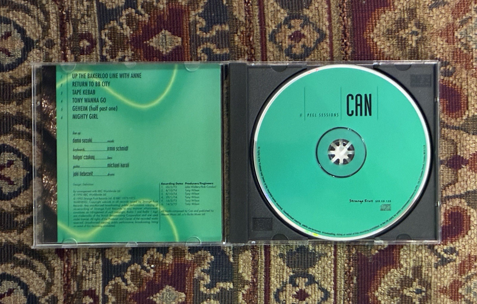 Can The Peel Sessions CD Czukay Schmidt Karoli Liebrezeit psych near mint disc!