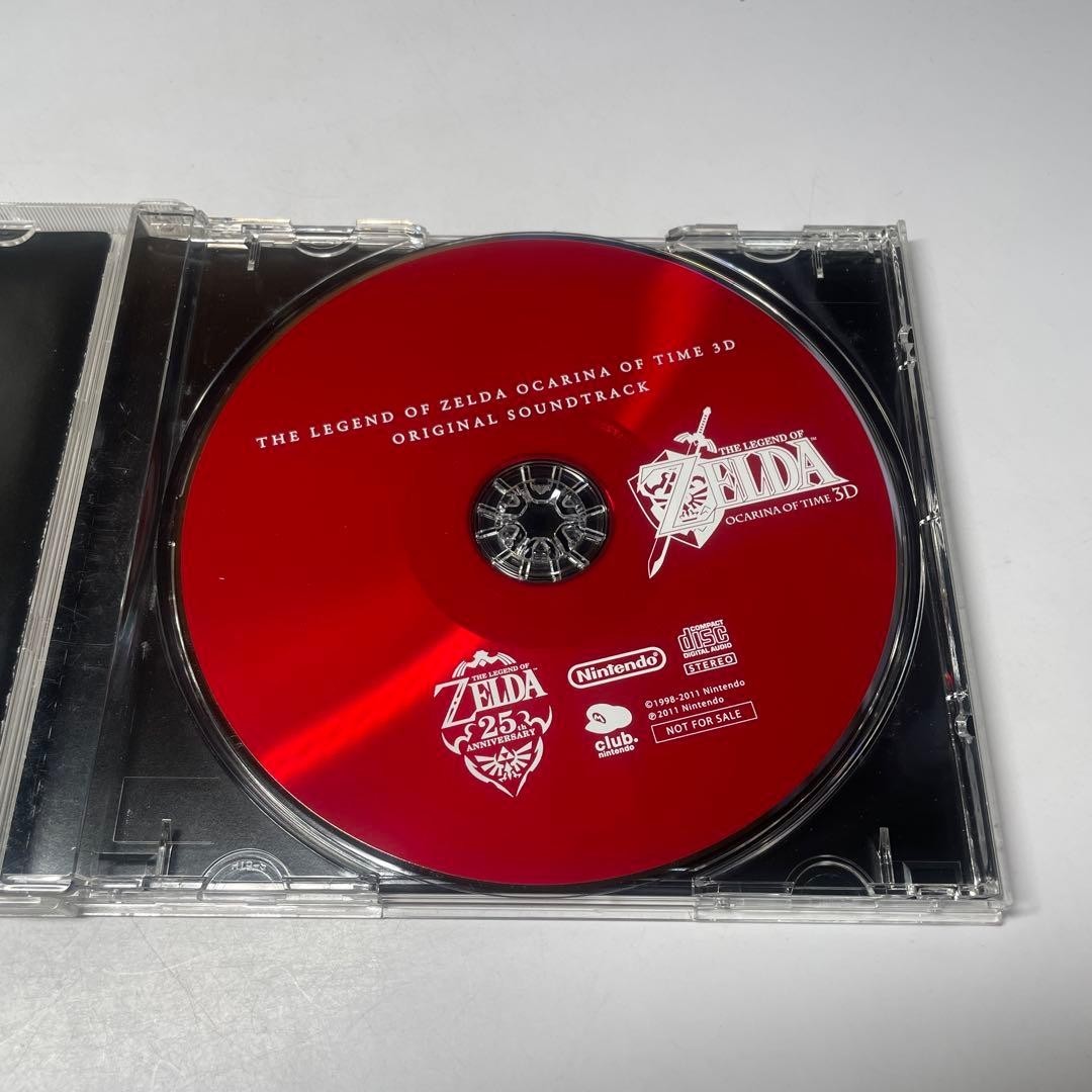 The Legend of Zelda Ocarina of Time 3D Original Soundtrack Limited CD Japan