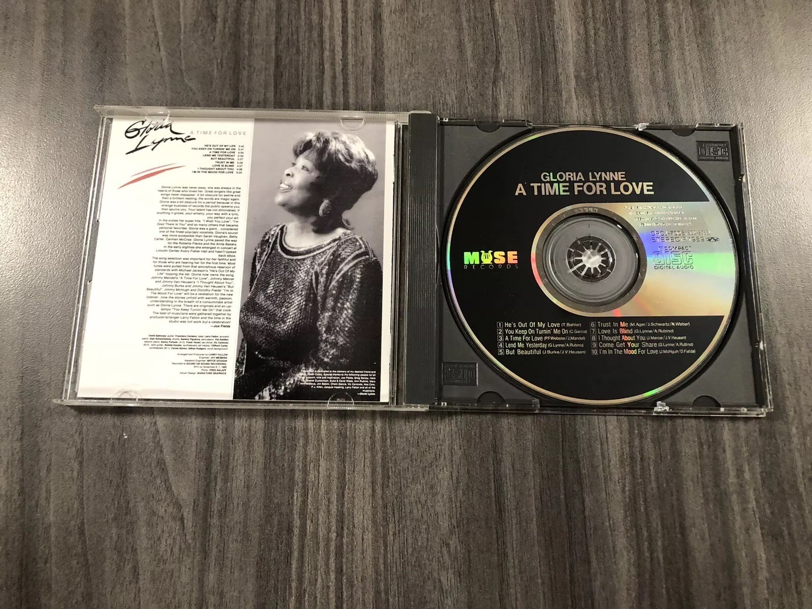 Gloria Lynne - A Time For Love CD Japan CRCJ-7008 - RARE ED Original Case 1989