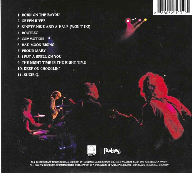 Creedence Clearwater Revival, NEW! CD Live at Woodstock 1969, John & Tom Fogerty