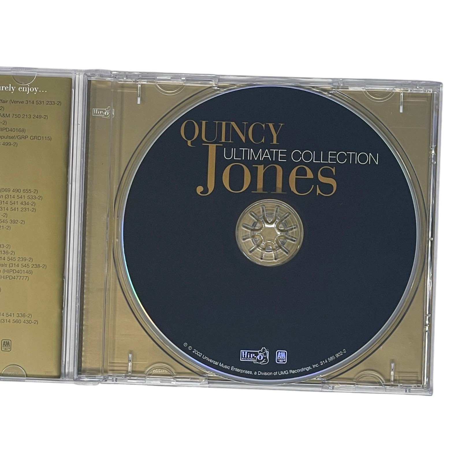 Quincy Jones Ultimate Collection CD Greatest Hits Jazz Soul Funk R&B A&M
