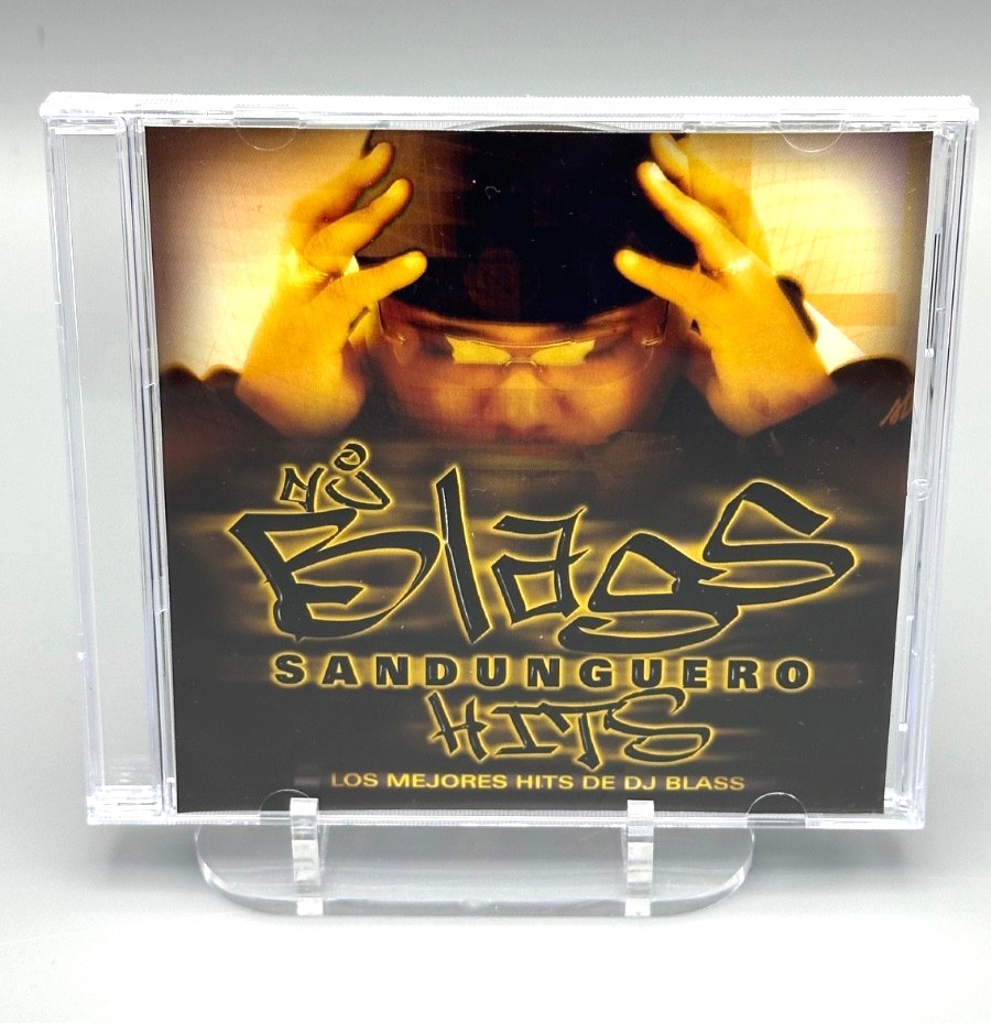 DJ Blass - Sandunguero Hits - Reggaeton CD & Front Cover