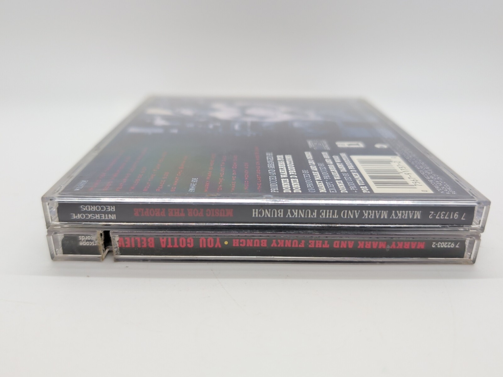 Marky Mark & The Funky Bunch: You Gotta Believe & Music For The People 2 CD Lot