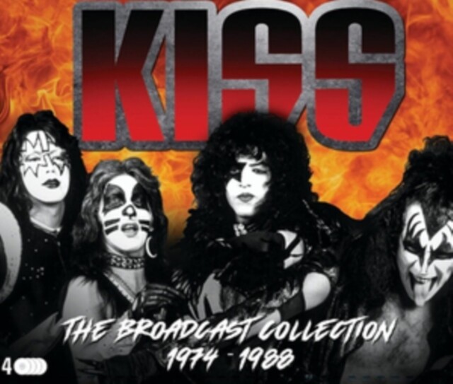 Kiss – The Broadcast Collection 1974 - 1988 4 CD Set - Compilation Album