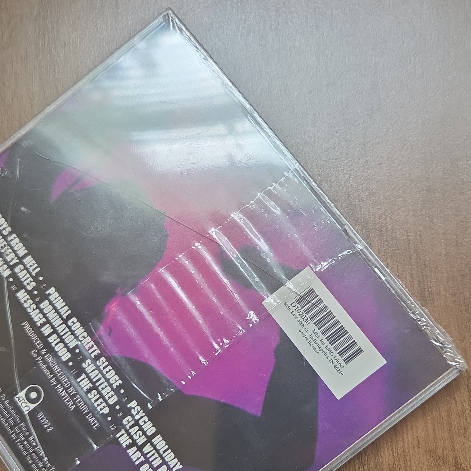 Pantera Cowboys from Hell CD 1990 Factory Sealed *Minor Crack On Back* 91372-2