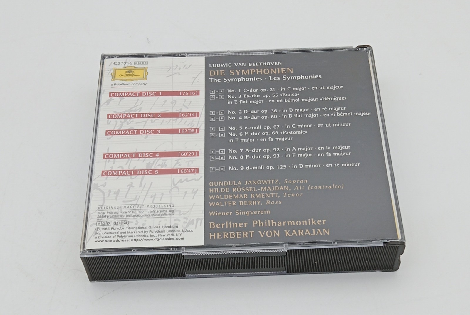 Complete Beethoven Edition (3 ) Vol. 1, 2, 3, Deutsche Grammophon (15 CD set)