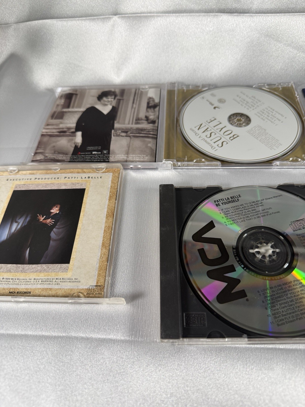 Adult Vocal Jazz CD Lot 8 Etta James Kenny G Patti LaBelle Susan Boyle