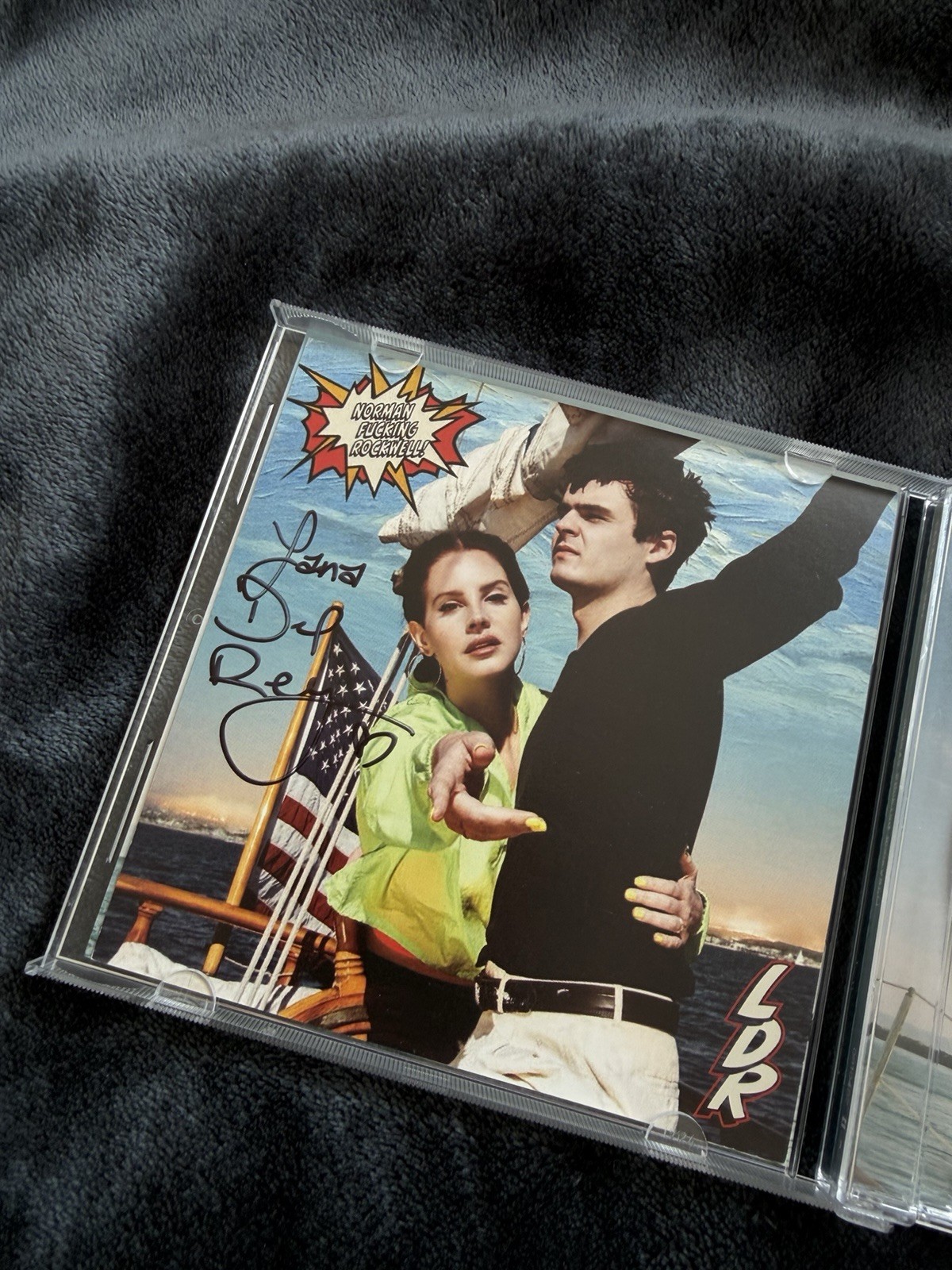 Lana Del Rey - Norman F***cking Rockwell Signed CD