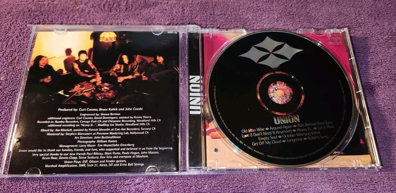 UNION self titled cd john corabi eric singer bruce kulick