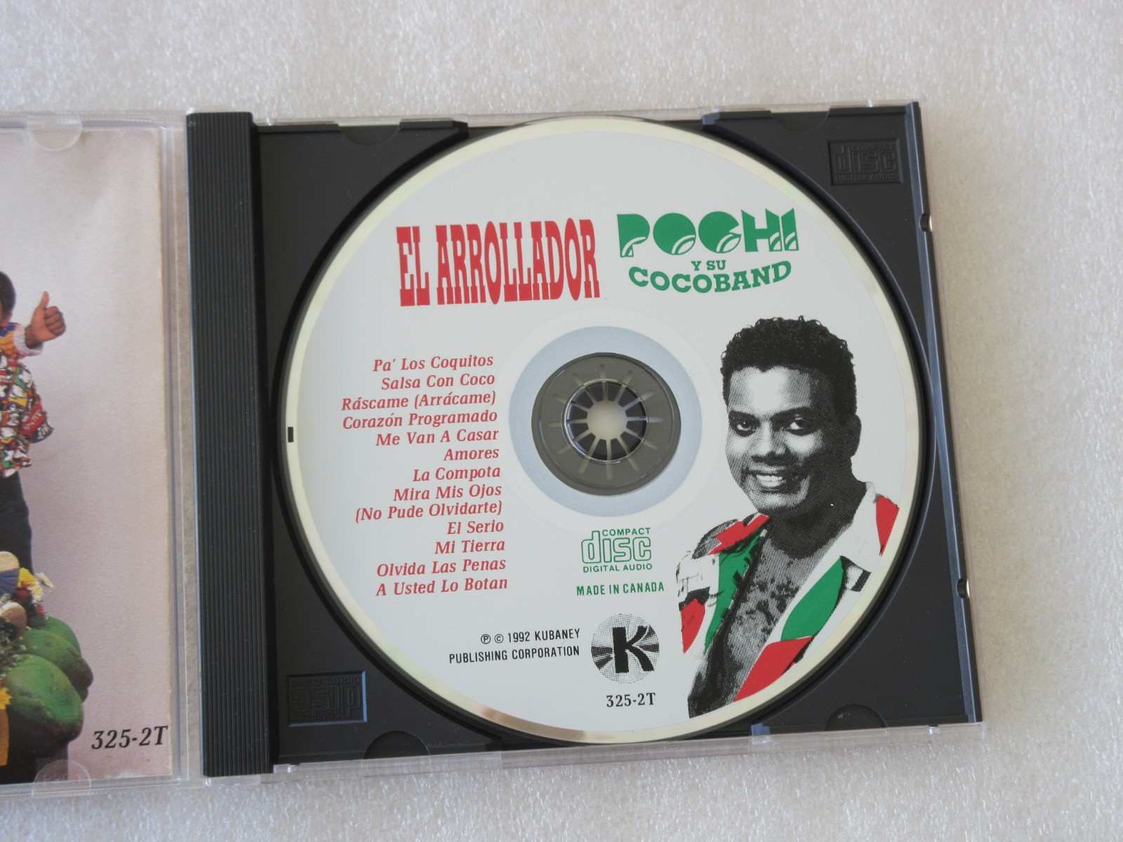 POCHY Y SU COCOBAND / EL ARROLLADOR CD 1992 KUBANEY CANADA LATIN SALSA MERENGUE
